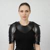 Lady Knight Steel Gorget & Pauldrons Armor Set Medieval Warrior Cosplay Outfit