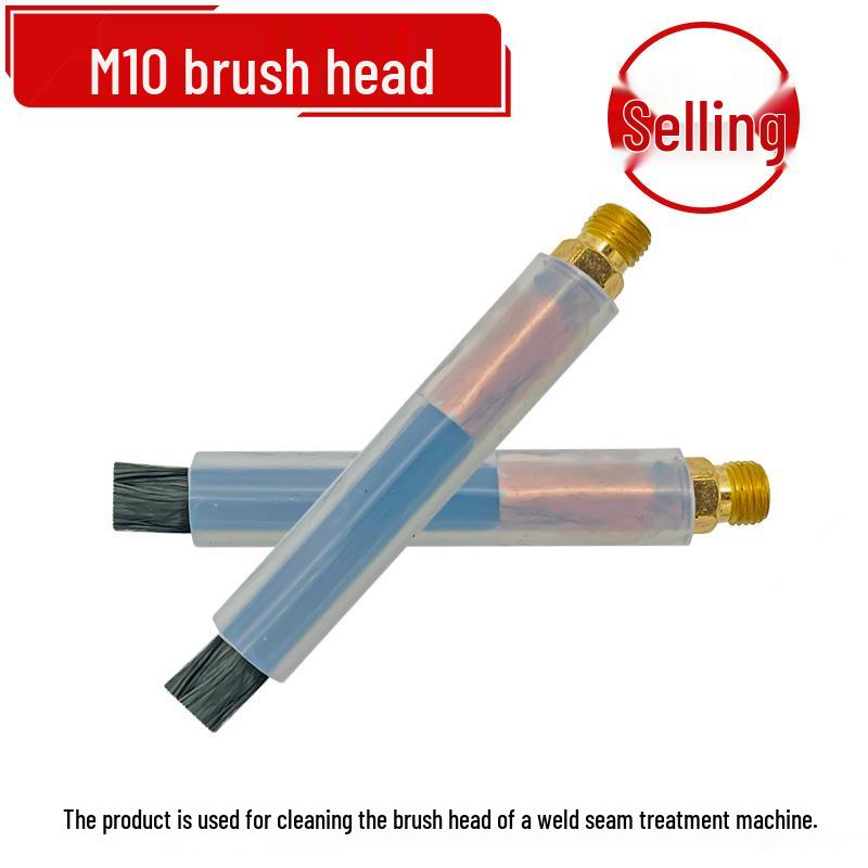 Stainless Steel Weld Cleaning Brush Head - M6/M8/M10 Durable Electrolytic Brush Accessory