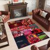 Liverpool Customize Text Floor Mat Design for Playrooms Dining Room Game Room Living Rooms Anti-slip Rug Anime Office Decor Perfect Gift for Women/Men