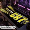Large Mouse PadCristiano Ronaldo Custom Name Text Personalized Desk Mat Non Slip Gaming Pad
