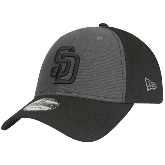 Casquette 9FORTY - New Era - San Diego Padres - Noir/Graphite - 100% Polyester - Unisexe
