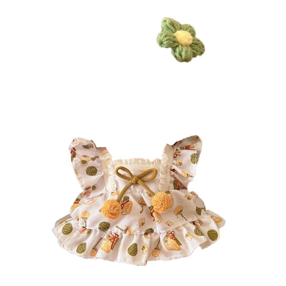 1 set Dress Up Star Doll Clothes Suit No Attributes Dolls Clothes  20cm Idol Cotton Doll