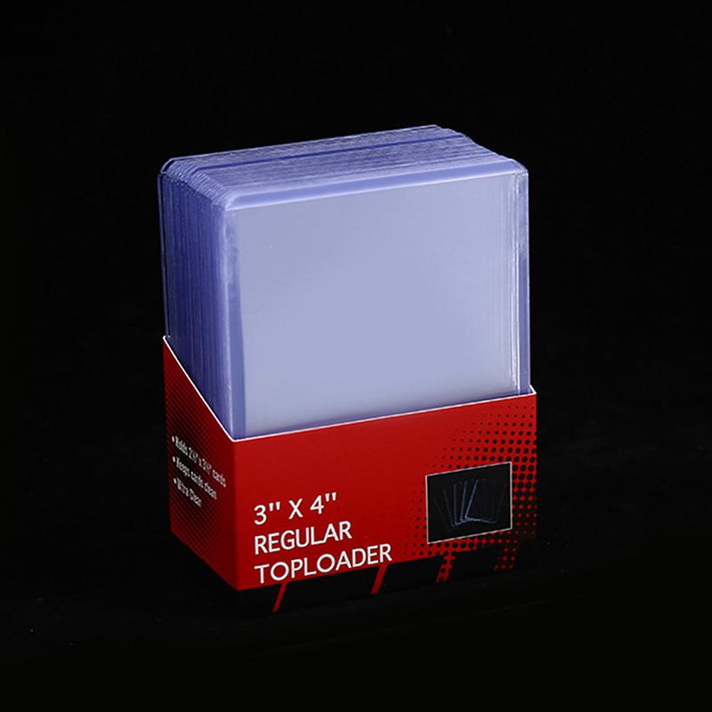 25/100Pcs 3 X 4 Inch Clear Rigid Toploaders With Scratch Proof Surface Perfect For Protecting Sports Trading Collectible Cards
