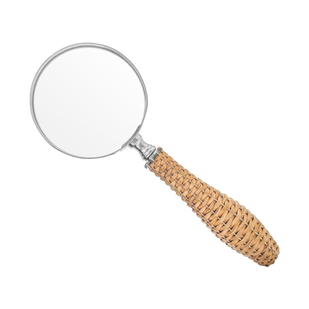 5X Brass Magnifying Glass with Mesh Handle | Gifts for Boys Girls Dad Mom Seniors, Anniversary Birthday, Groomsmen Gift, Christmas Decor