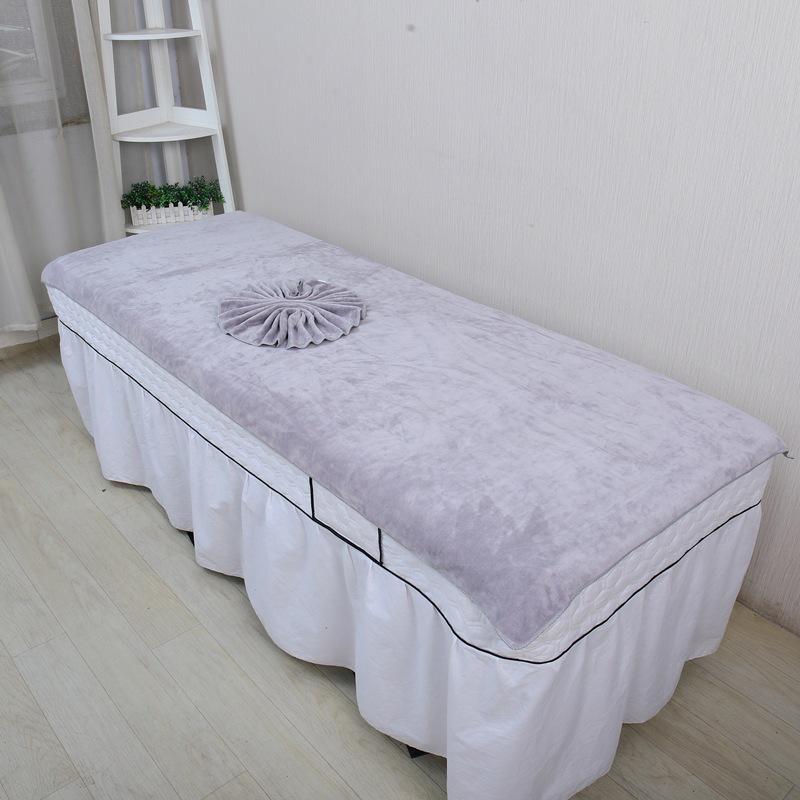 Large Absorbent Bedding Towel with Hole for Massage Therapy Bed