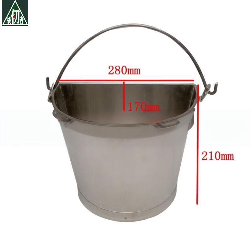 Explosion-Proof Wall-Mounted Fire Bucket 280x210mm