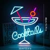 Neon Light Sign Personalized LED Neon Lights Large LED Neon Sign for Restaurant Dining Room Office Wall Decor