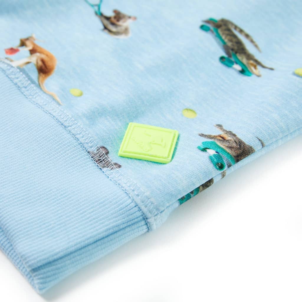 Children's Hoodie, Light Blue Heather, 104