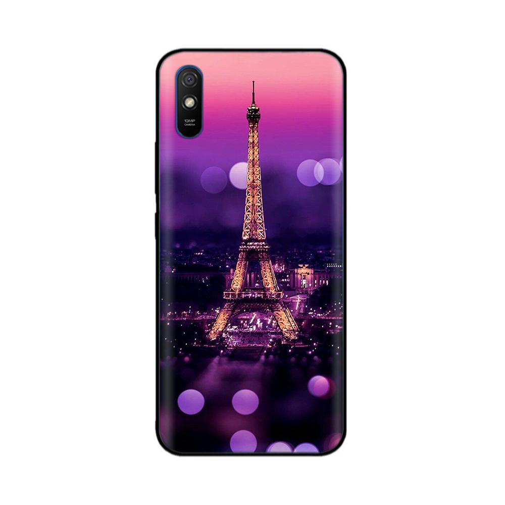 for Xiaomi Redmi 9A Case 6.53 Soft Silicon Tpu Phone Cover For Redmi 9AT 9A T redmi9A 9 A coque Bumper Funda full 360 Protective