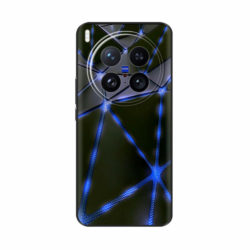 For Vivo X200 Ultra Case Soft TPU Cute Cartoon Painted Back Shell Cover For Vivo X200 Pro Mini Phone Cases for Vivo X200 Pro 5G