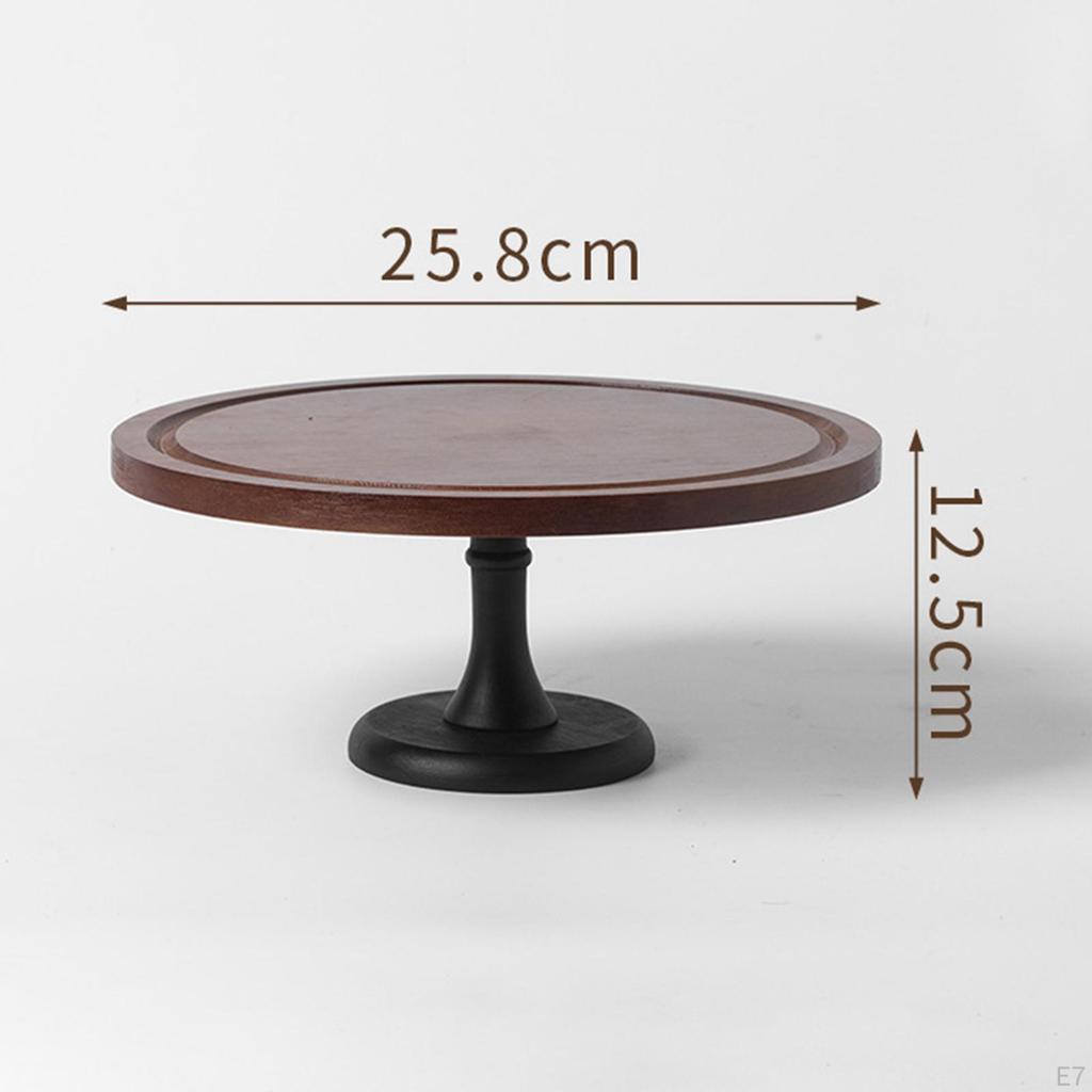 Cake Display Stand Plate Gifts Decorating Space Saving Buffet Riser Dessert Table Set