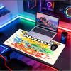 Özel İsim Kişiselleştirilmiş Anime Desenli Mouse Pad, Dizüstü Bilgisayar Masa Matı, Ev için Dekoratif Masa Matı Klavye Altlığı Hediye