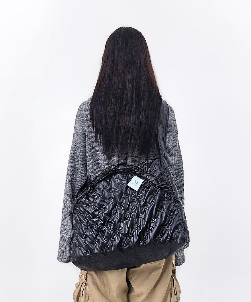 Sonnetofnight Lightweight Big Bag, Ribbon Quilted Air Bag