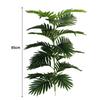 23 Leaves Artificial Ficus Tree Green Plastic Large Artificial Ficus  Office Decor