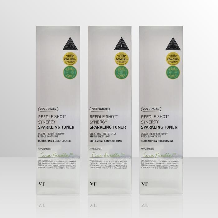 VTCOSMETICS VT Riddleshot Synergy Искрящийся тонер (150мл) x 3 / iuy (43378409) Color Basics