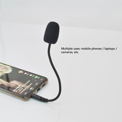Uniwersalny 3,5 mm wtyk zewnętrzny mikrofon do zestawu słuchawkowego do telefonu komórkowego, komputera, laptopa