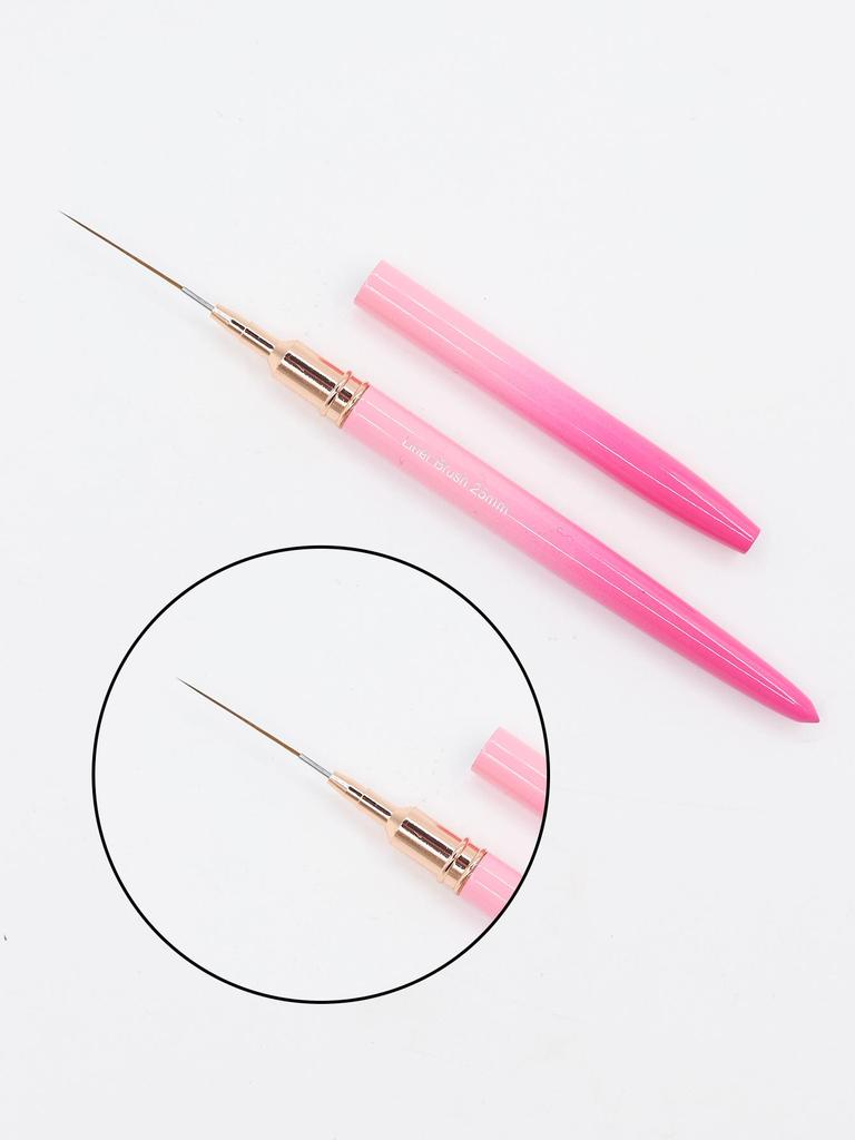 Japanese Pink Gradient Nail Art Striping Brush for Drawing & Flower Painting