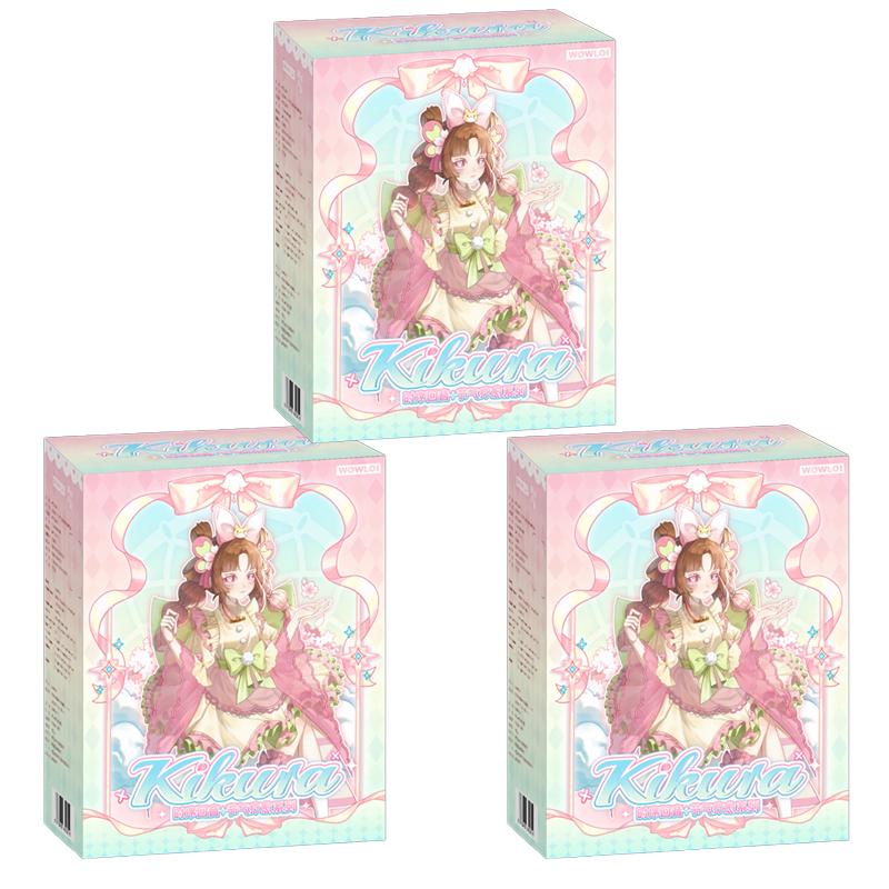 Cartoon Kikura Chronological Echo Seasonal Healing Series Blind Box 12 Point Bjd Action Figures Toys Mystery Box Surprise Gifts