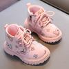 Cute Cartoon Bear Shoes Girls New Arrivals Winter Shoe for Girl Kids Toddlers Childhood Printing Baby Girl Short Boots