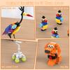 Building Block Educational DIY Toys Flying Balloon House Model For Kid Birthday Gifts