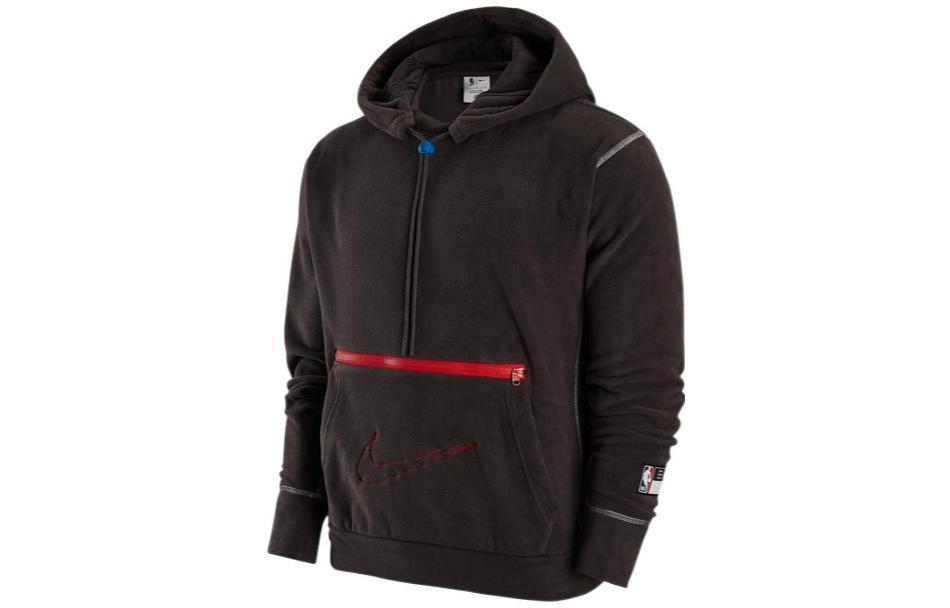 Nike Sweatshirts Men s Black Hooded Thickened Regular DR2286-254 S