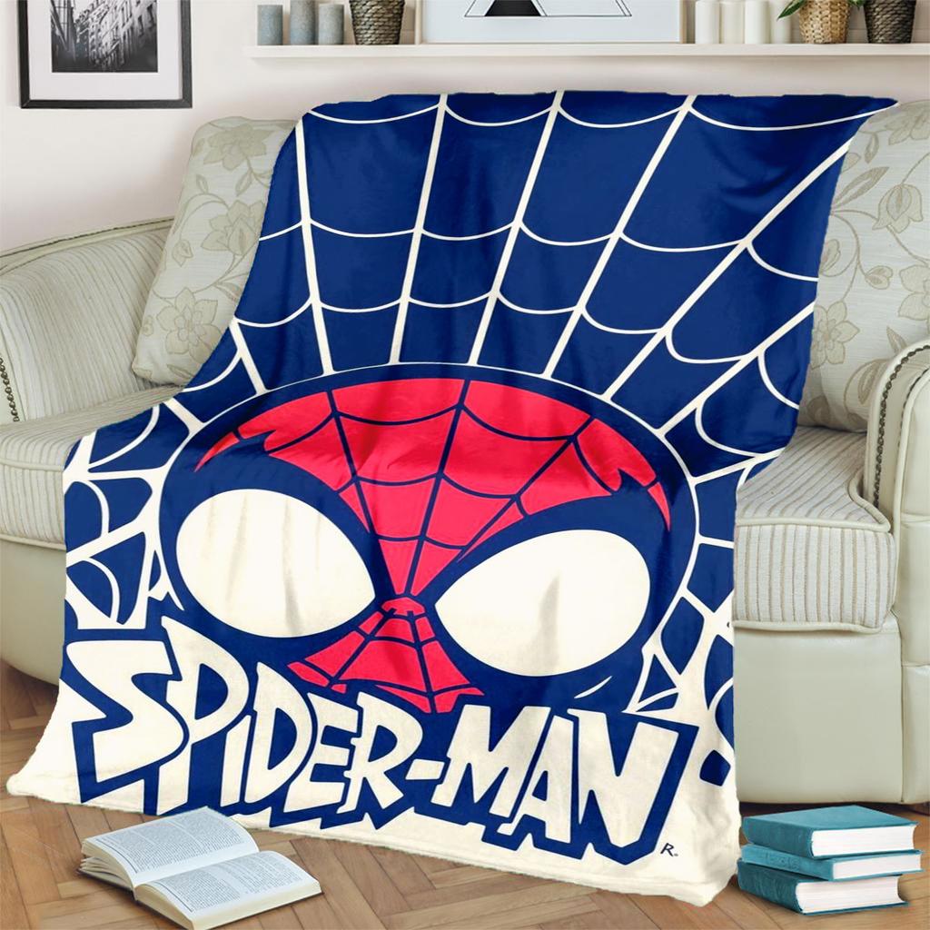 Spider-Man Patterned Comfortable Blanket. Super Soft Fleece, Soft, Comfortable, and Lightweight.Suitable As a Gift