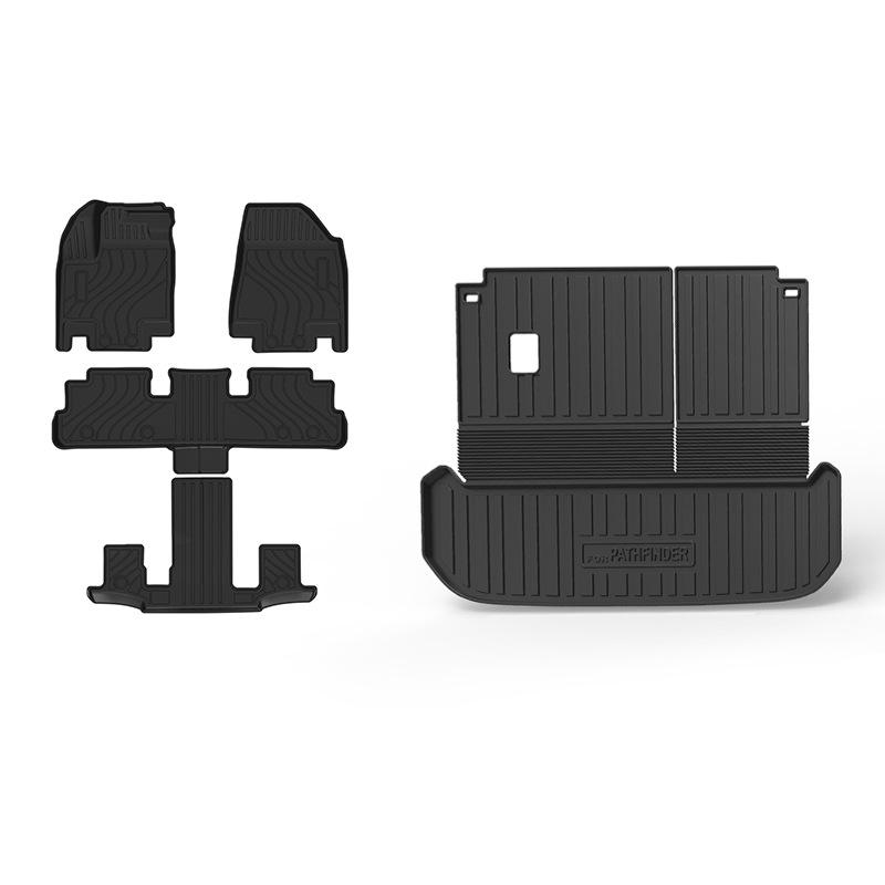 2024 Nissan Pathfinder 6-Seater TPE Eco-Friendly Floor & Trunk Mats