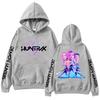 Funny Anime KPop Demon Hunters Mira Rumi Zoey Print Hoodie Fashion Women Men Casual Tops Pullover Hoodies Ladies Sweatshirt