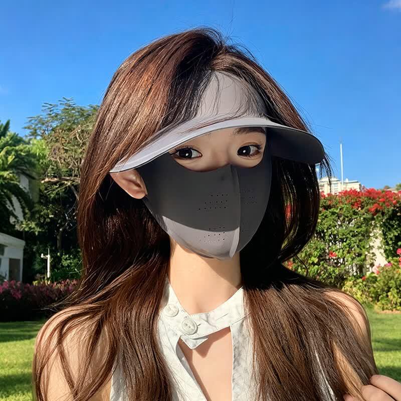 Aisiyalan Full Face Sun Protection Mask & Hat Set