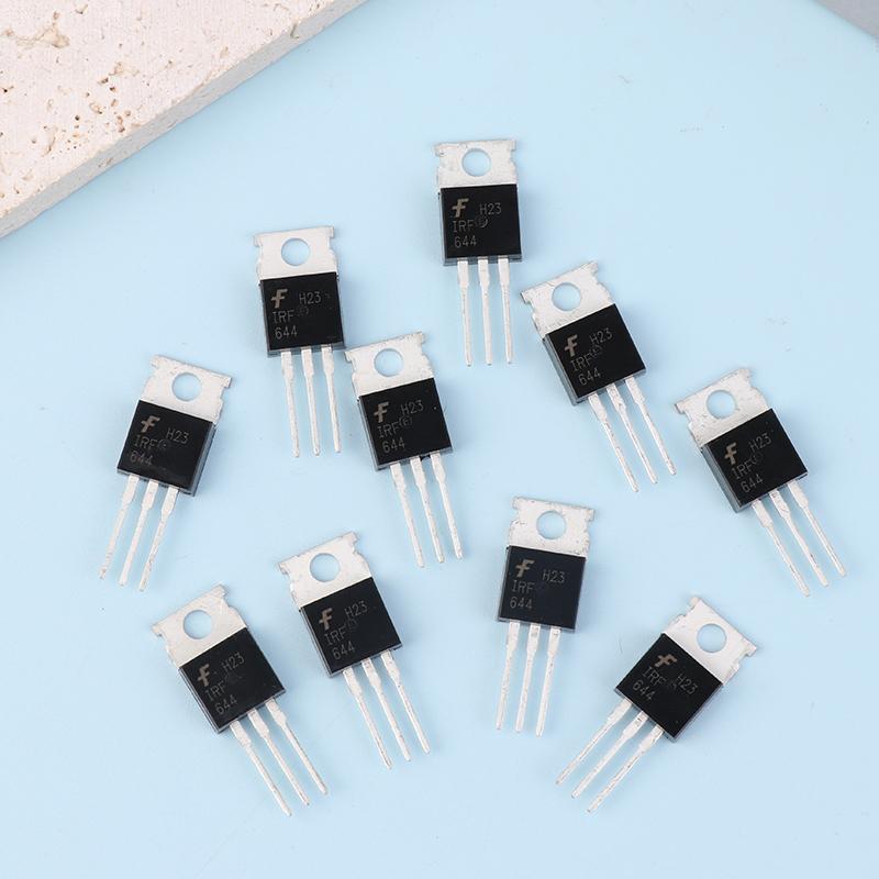 10 stk Ny Irf720/710 820 644 730 Irf740 Irf830 Irf840 felteffektrørtilbehør