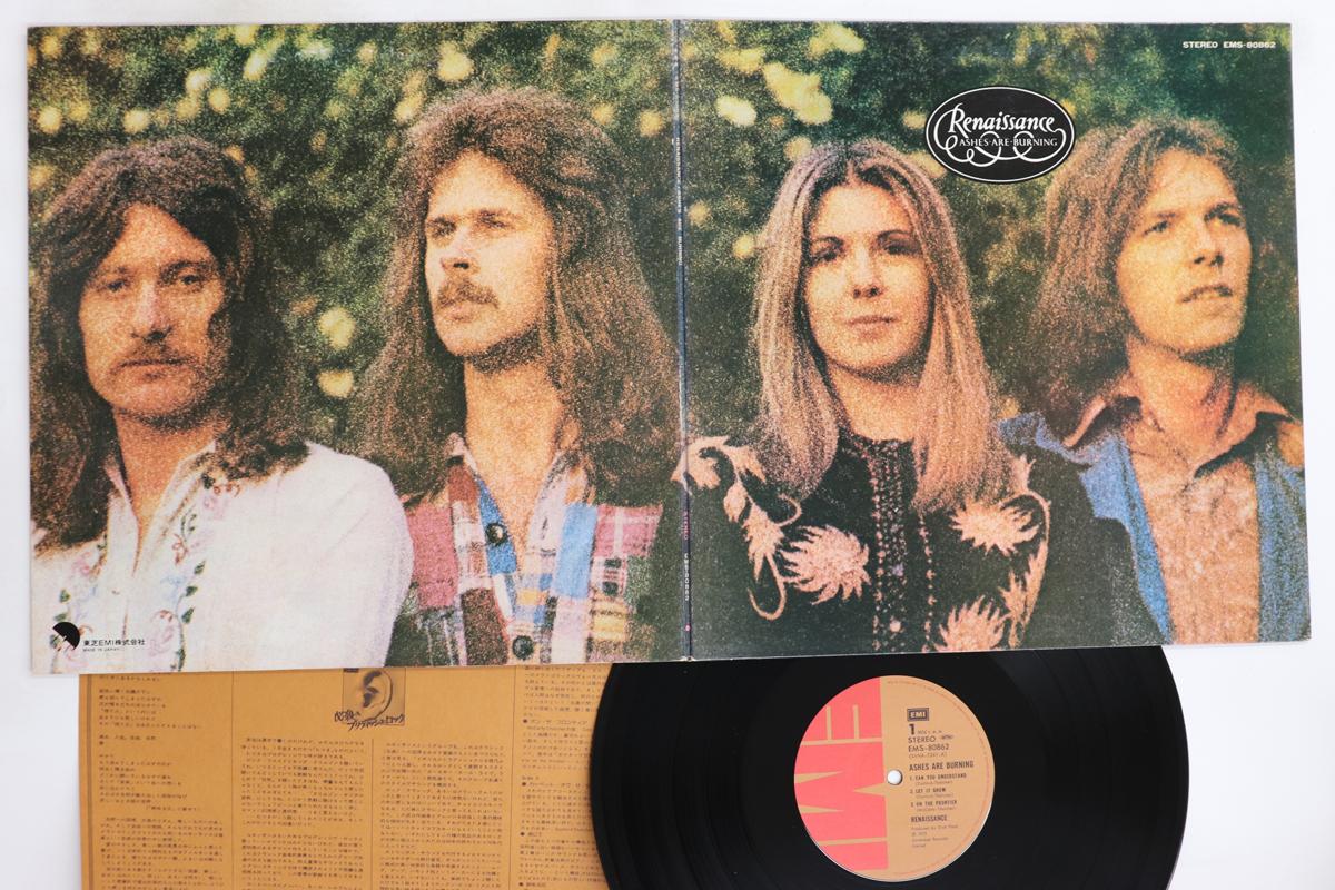 

LP Пластинка RENAISSANCE - Ashes Are Burning EMS80862 EMI 1977 Япония Рок Б/У