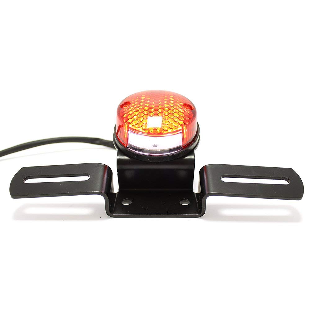 Karun Zadní světlo, Zadní světlo, Kulaté brzdové světlo, Univerzální pro Harley atd.