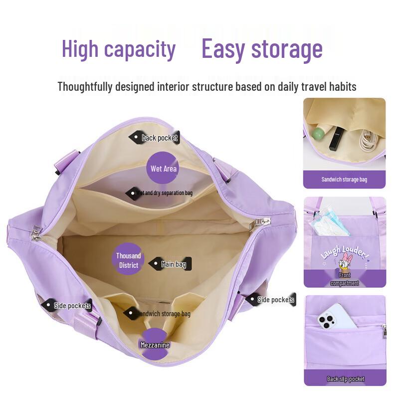 Disney Wet & Dry Separation Fitness Handbag