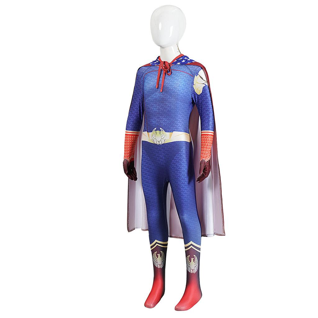 The Boys Homelander Cosplay Costume With Polyester Fabric For Stage Performances And Conventions