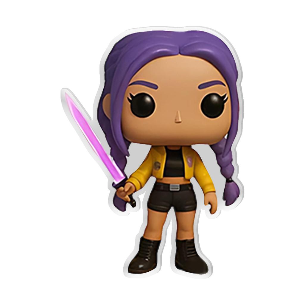 Acrylic 2D Keychain Pendant, Cute Animal Cartoon Keychains, Clear Acrylic Bag , Versatile Accessories For Kids Adults Daily Use & Gift