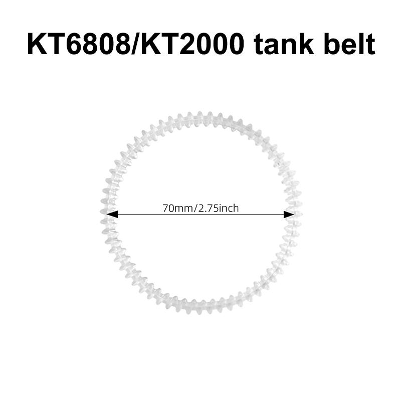 Rotary Tumbler Replacement Rubber Roller Belt Jewelry Polisher Seal Bucket Lid Kt6808 Finishing Machine Repair Accessory