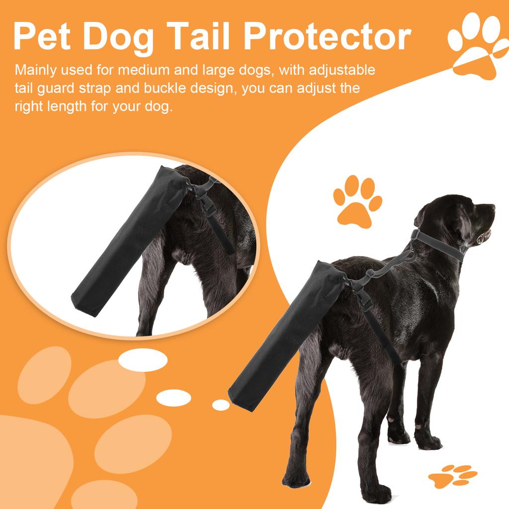 Protecteur de Queue de Chien Pratique à Porter Protections de Queue de Chien Confortable Protecteur de Queue de Chien Housses de Queue de Chien Accessoires Fournitures pour Animaux de Compagnie