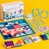 Schneider Meister Kampfspiel Kinderspielzeug Farbe Form Zuordnung Logisches Denken Brettspiele Interaktives Montessori Lernspielzeug