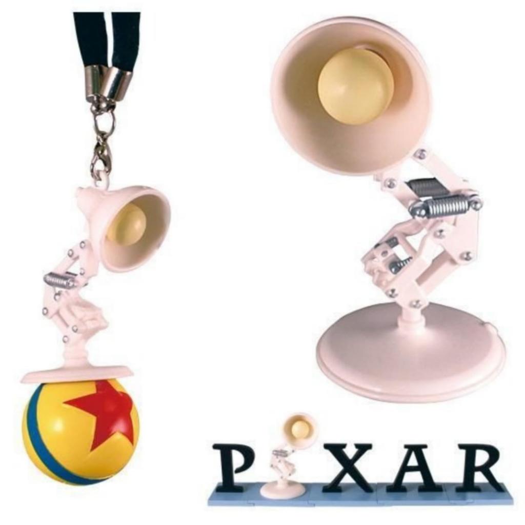 Pixar Lamp Gacha Collection x Complete Set of 3 Full Gacha Capsule Toy (Resale) Types, Set,