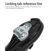 Wear-resistant TPU Road Bicycle Cleats Pedal Pads Anti-slip Cycling Locking Pedal Cleats Set For LOOK KEO System Cycling Shoes
