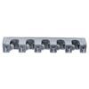 Multifunctional PP Plastic Mop Holder Rack - Bathroom Kitchen Balcony Cleaning Tool Organizer Stand for Home Storage