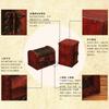 Chinese Style Wood Storage Box Brown Retro Jewelry Box Ring Necklace Packing Accessories Organizer Vintage Mini Box