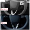 Steering Wheel / Window Lift / Rear Water Cup Panel / Central Storage Box Strip Cover Trim Accessories For Tesla Model 3 2024