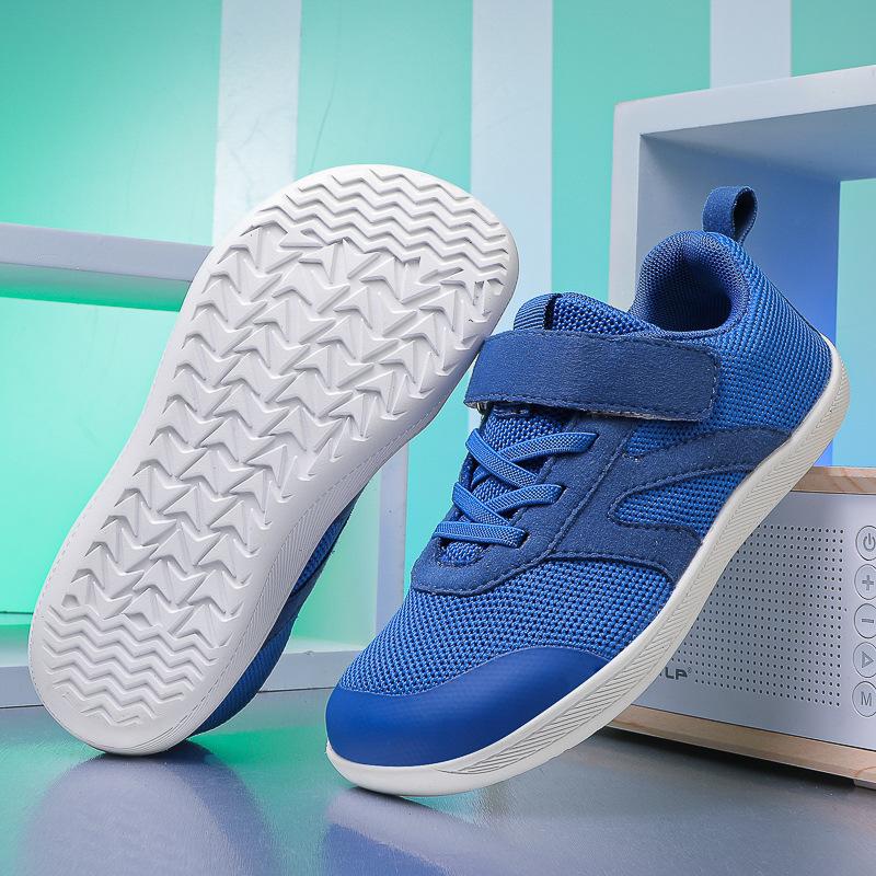 Children's wide-footed shoes wide-headed barefoot shoes non-slip and breathable outdoor casual sports shoes dance fitness shoes