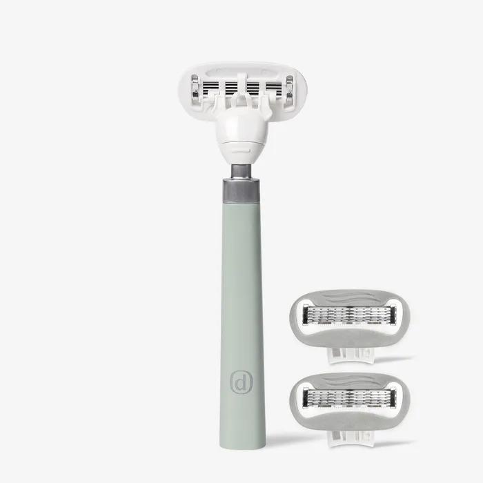 Women's Razor Refill Blade Set (Razor + 2 Replacement Blades)