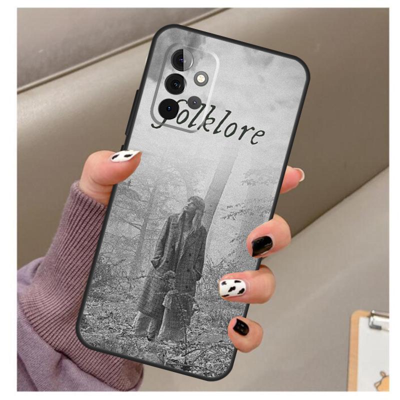 Folklore Soft Case For Samsung Galaxy A32 A52 A72 A12 A42 A40 A50 A70 A03S A21S A52S A71 A51 Cover