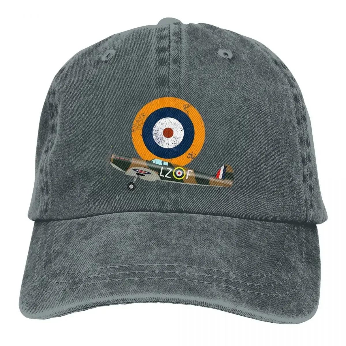 

Supermarine Spitfire RAF WW2 Самолет Flugzeug MKI Delete Бейсболка Мужские ковбойские шляпы Козырек Snapback Кепки Lover Adjustable