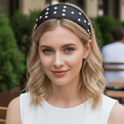 Pearl Hair Hoops Korean Headwear Fashion Women Bezel Headabnds