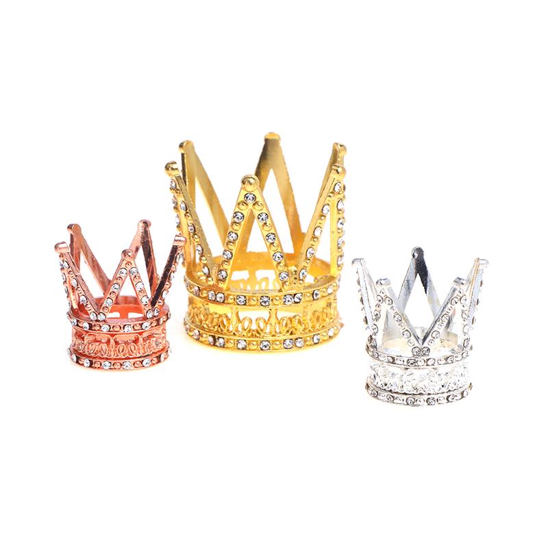 Akcesoria dla lalek Metalowa korona Nakrycie głowy Ozdoba do włosów Akcesoria do włosów Dla domku dla lalek Zabawka