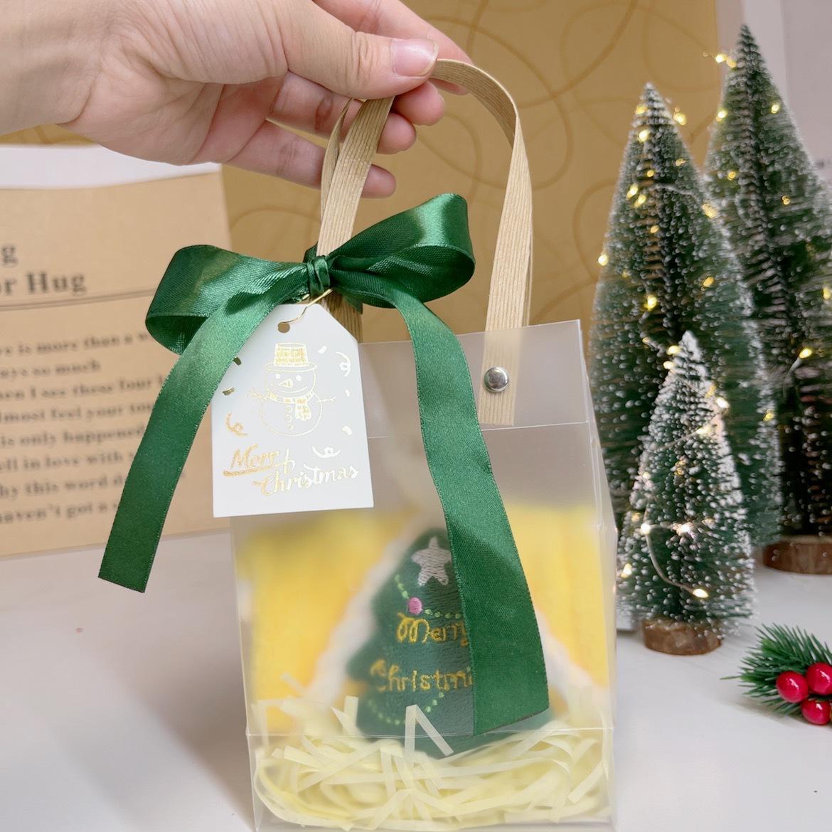 

Мультяшное коралловое флисовое подвесное полотенце для рук - Впитывающий рождественский подарок для кухни и ванной комнаты Hand Towel 30*30 cm